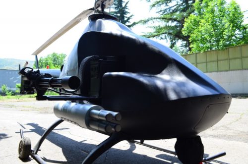 Смартфоны для управления беспилотным вертолетом на поле битвы