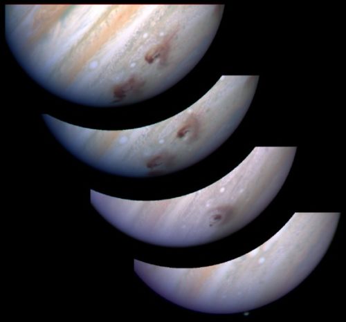 Гершель связывает воду Юпитера с воздействием кометы