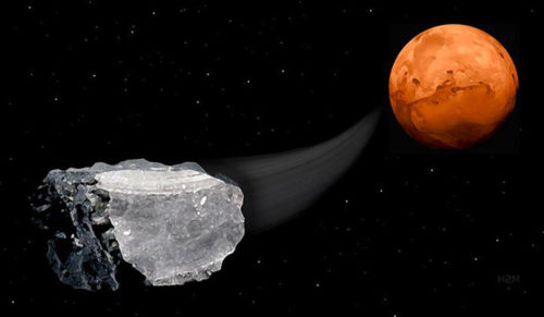 Изучение метеоритов может выявить тайны жизни Марса