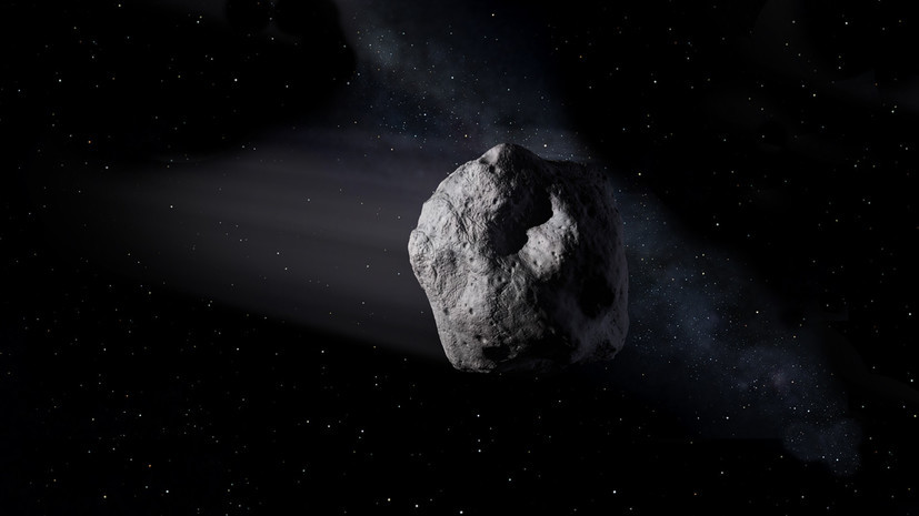 Прогиб астероида: ударный астероид с космическим зондом